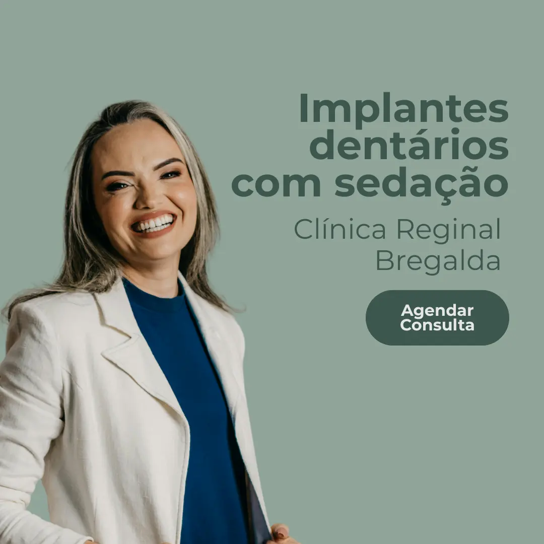 Entre em contato com a Clínica Regina Bregalda para realizar tratamento de Implantes com sedação odontológica