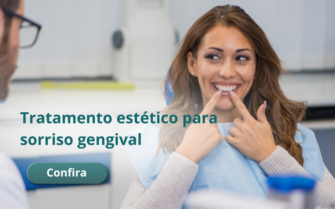 Soluções para tratamento estético para sorriso gengival