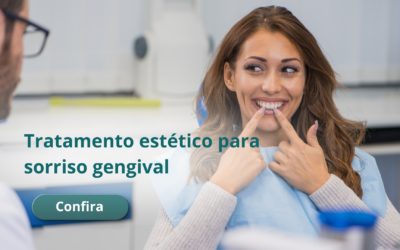 Soluções para tratamento estético para sorriso gengival